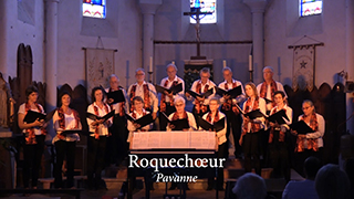 To watch Roquechoeur sing "Pavanne", click here